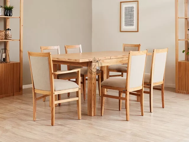 Silla de Comedor Moderna con Apoyabrazos