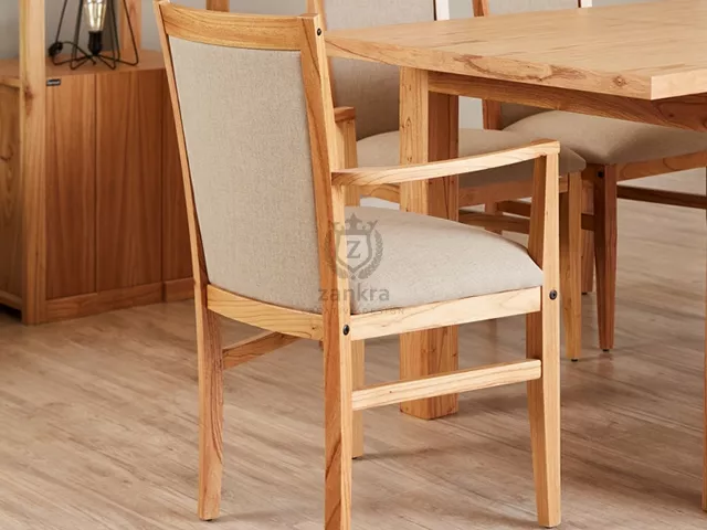 Silla de Comedor Moderna con Apoyabrazos